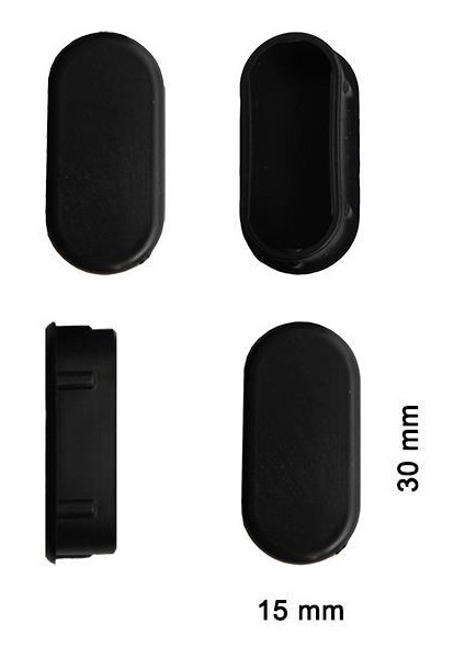 bulurum oval profil ıç tapa 15x30 mm 4 adet
