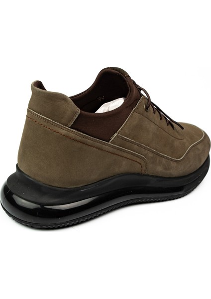 Nobel 5017 Haki Nubuk Deri Erkek Günlük Ayakkabı fırsatları