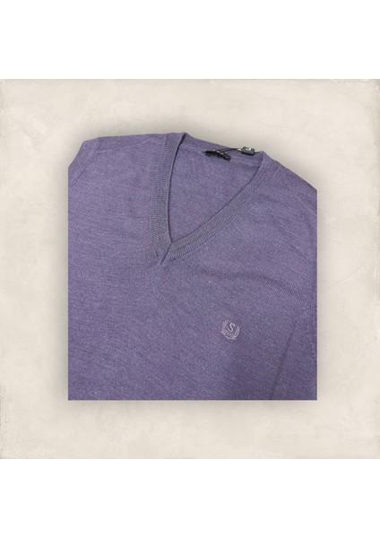 V Yaka Süveter modelleri