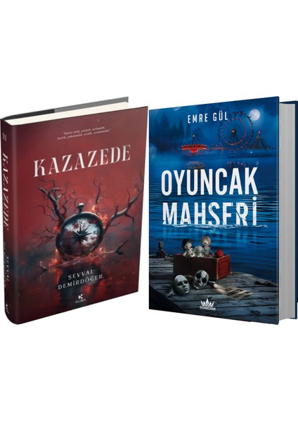Oyuncak Mahşeri Ciltli ve Kazazede 3 Ciltli Şevval Demirdöğer 2li Set