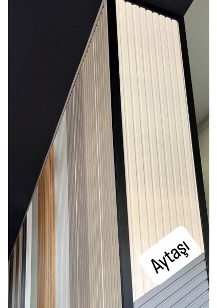 Aytaşı Mdf Lambri Açık Tonuyla Modern Kaplama