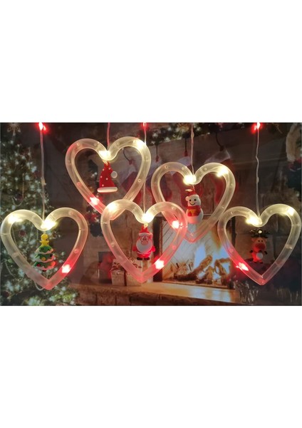 3 Metre Fişli LED Işık 10'lu Geyik ve Noel Baba Işık Zinciri Dekoratif Fişli Aydınlatma Ev Dekorasyonu Süsleme Salon Oda Merdiven Balkon Için Yılbaşı Eğlence Doğum Günlerine Özel Aydınlatma fırsatları