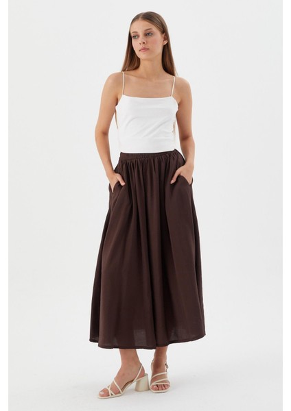 Beli Lastikli Balon Etek Kahve fiyatları