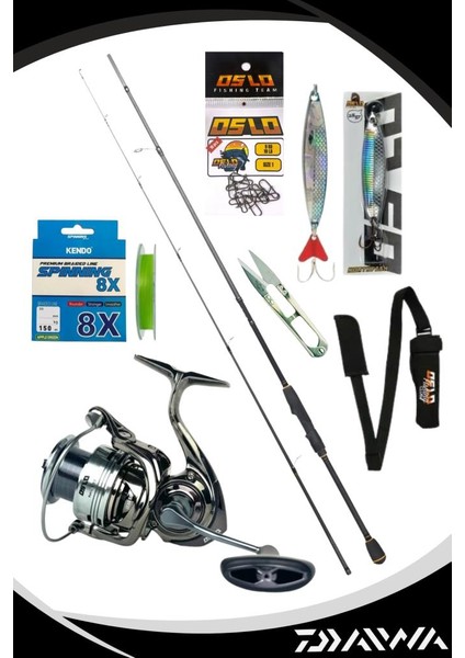 Rx Lure Bf 270CM 10-35GR Oslo Next 4000 8 Örgü Spin Olta Seti