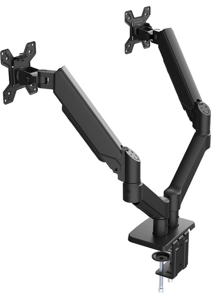 EY-26737 13-32'' Amortisörlü Çift Kollu Monitör Standı - Yeni Versiyon Çift Monitör Tutucu