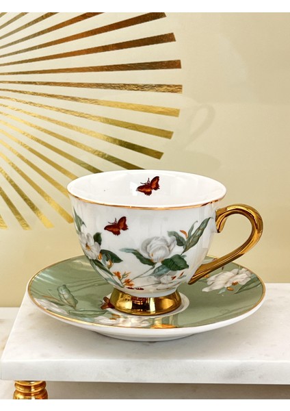 Türk Kahve Fincanı Almira 2 Kişilik 4 Parça modelleri