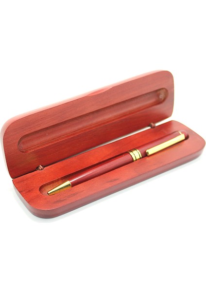 Seri B Tükenmez Kalem Kutusu Ahşap