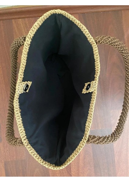 Hasır Leopar Desenli Çanta indirimleri