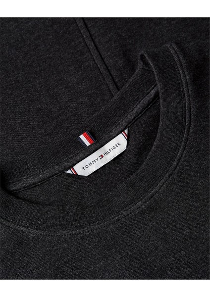 Modern Interlock Boxy Ss Tee Kadın Gri T-Shirt - WW0WW47458 fiyatları