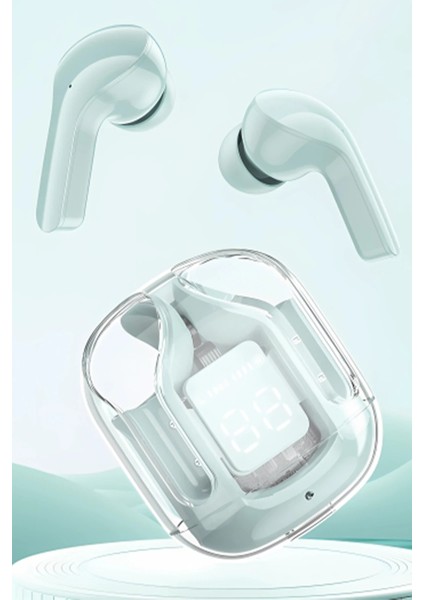 Mtxdpn Konfulon GT13 Dijital Şarj Göstergeli Kablosuz Airpods Kulaklık - Siyah indirimleri