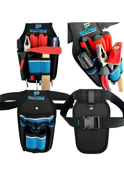 Hırdavat Çantası Bel Çantası,alet Takım Çantası Bez Hırdavat Çantası Kemer Klipsli Plastik Korumalı 8 Bölmeli fiyatları