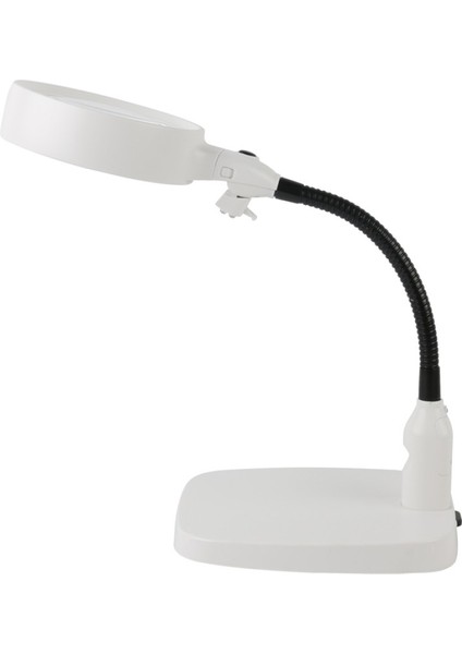 Masaüstü 10X LED Işıklı Büyüteç Okuma El Sanatları Onarım Büyüteç 7765