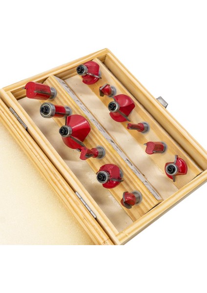 12 Parça Ahşap Freze Seti 8mm Sap indirimleri