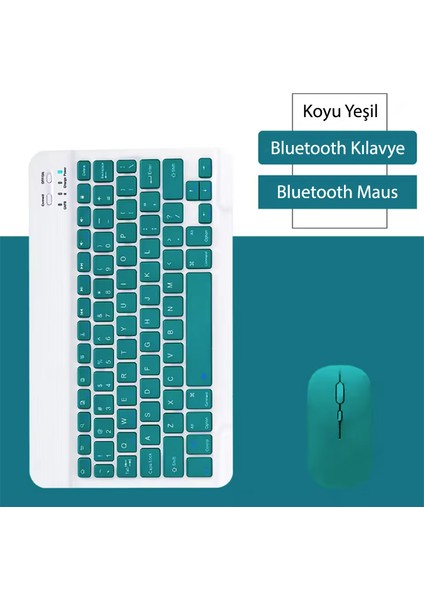 Yesnıce Samsung Galaxy A9 Plus 11 Inç Uyumlu Standlı Kılıf ve Dokunmatik Kalem ve Klavye ve Mouse indirimleri