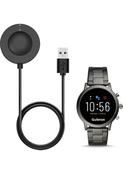 Fossil Gen 6 / Gen 5 / Gen 4 Akıllı Saat Uyumlu Şarj Kablosu 1 Metre