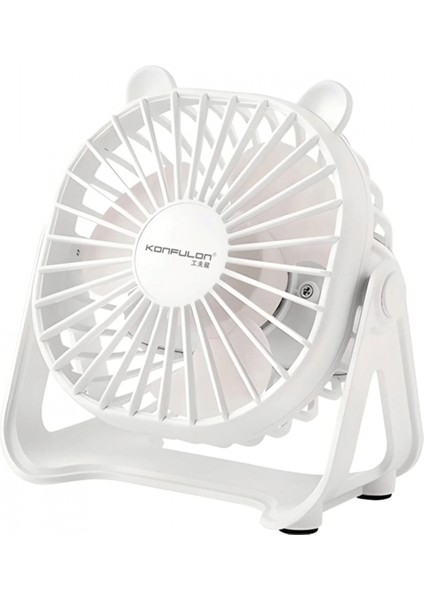 Konfulon FS23 Masaüstü Soğutma Fanı - Beyaz (K95)