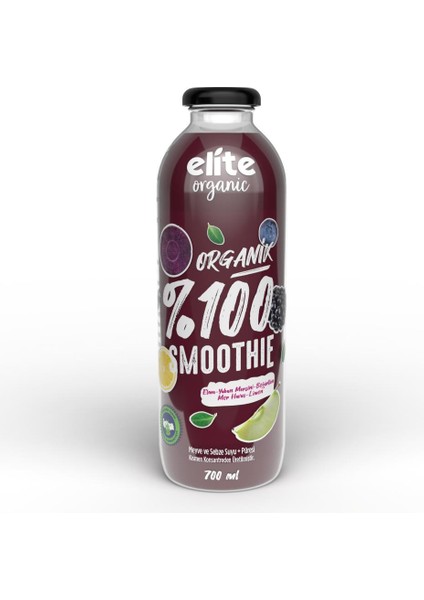 Organik %100 Smoothıe Mor 700 Ml