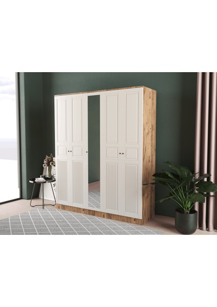 Nil 5 Kapaklı Eko Gardırop