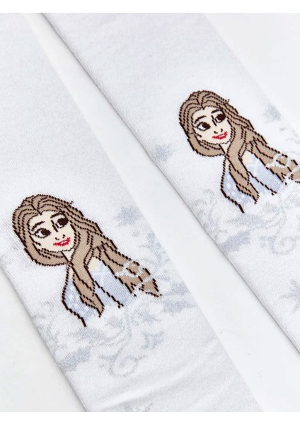 Lisanslı Karlar Ülkesi Külotlu Çorap 3-4 Yaş Kız Çocuk fiyatları