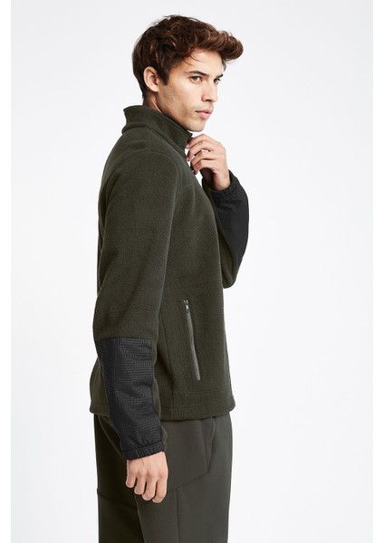 Erkek Polar Fermuarlı Sweatshirt 25K-1071 fiyatları