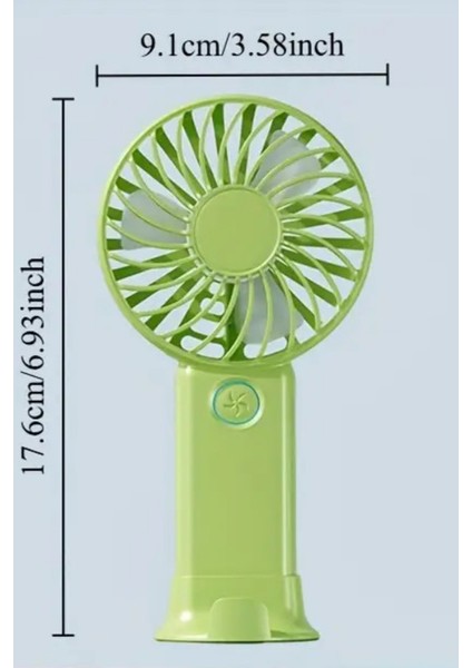 3 Hız Kademeli Şarjlı Sessiz El Vantilatörü Telefon Tutucu Özellikli El Masa Fanı fiyatları