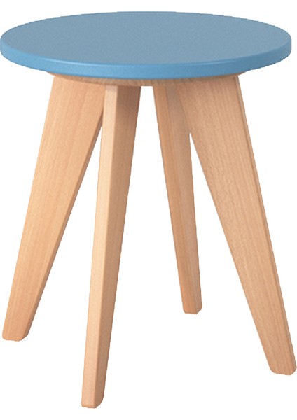 Woody Çocuk Taburesi Mavi