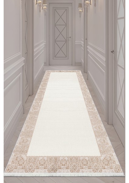 Pamuk Dokuma Taban Kaymaz Yıkanabilir Modern Yolluk Salon Yolluğu Mutfak Yolluğu Koridor Yolluğu Antre Halıları