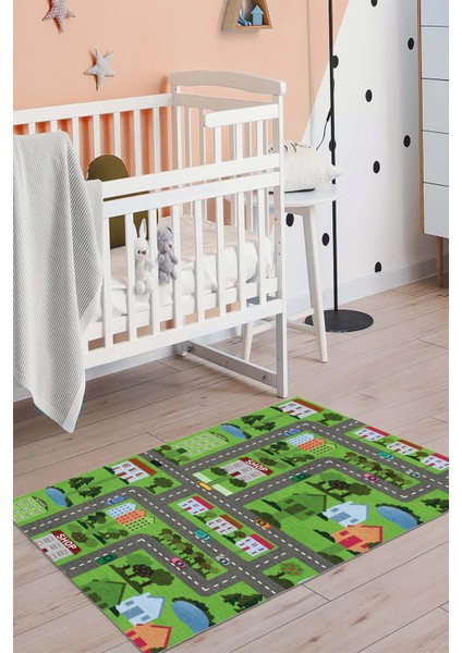 Yeni Desen Yıkanabilir Kaymaz Tabanlı Bohem Tarz Dijital Baskı Salon Halısı, Yumuşak Dokulu Lüks Halı Modeli ve 40 x 60 Yeşil Renk Dikdörtgen Halı fiyatları