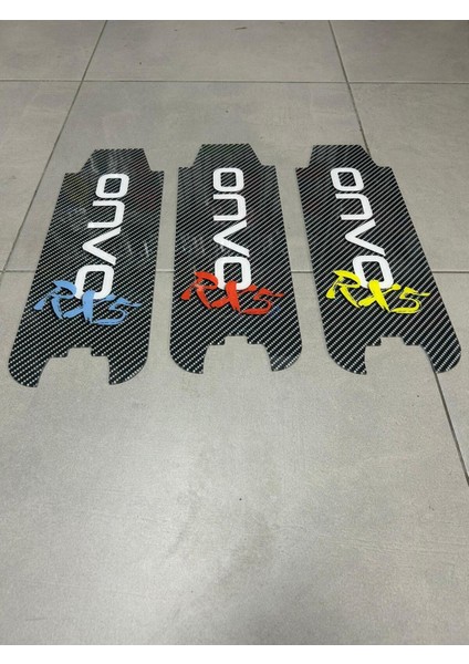 Onvo Rx5 Scooter Plexi Tabanlık Mavi Renkli fırsatları