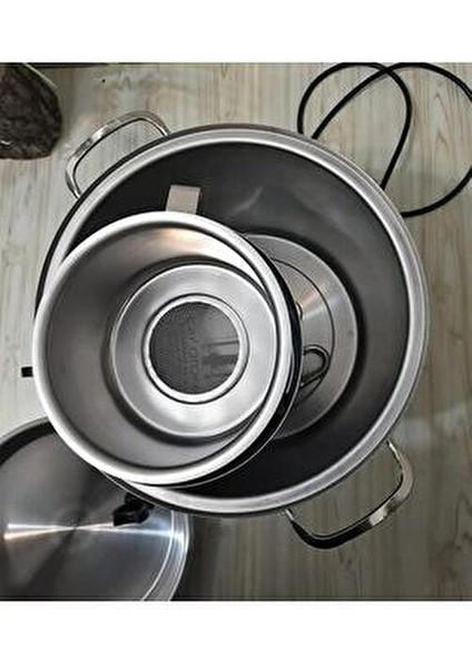 Çay Otomatı 80 Bardak Paslanmaz Çelik Gri Renk Sıcak Tutma Özelliğiyle fırsatları