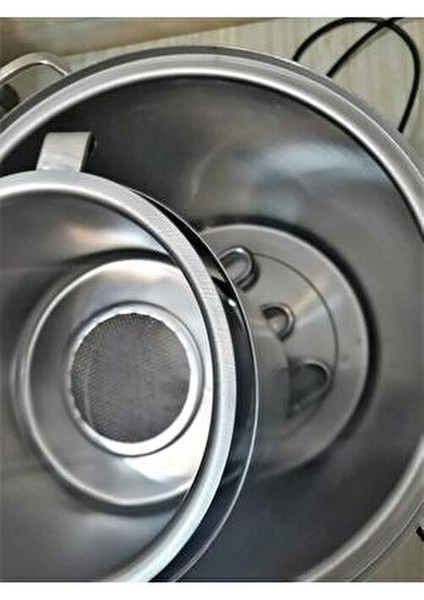 Çay Otomatı 80 Bardak Paslanmaz Çelik Gri Renk Sıcak Tutma Özelliğiyle indirimleri