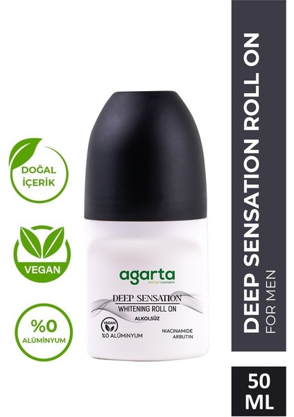 Ter Kokusu Önleyici 24 Saat Etkili Erkek Patchoulı Deep Sensatıon Roll-On 50 ml x 3 Adet fiyatları