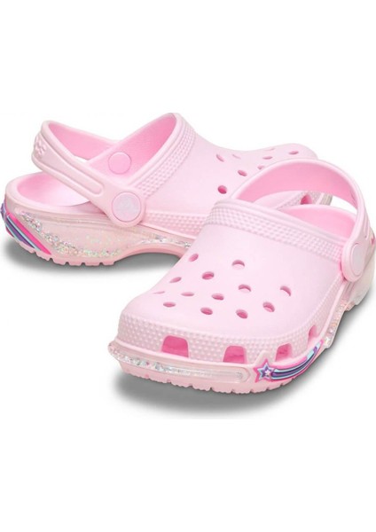 Classic Star Sparkle Shaker Clog T Çocuk Terlik - Pembe modelleri