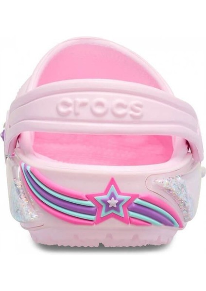 Classic Star Sparkle Shaker Clog T Çocuk Terlik - Pembe indirimleri