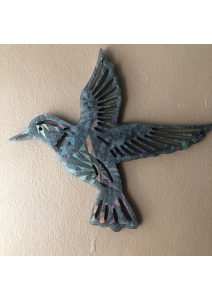 Holografik Duvar Süsü Ev Balkon Teras Ofis Için 17.5X19.5CM fırsatları