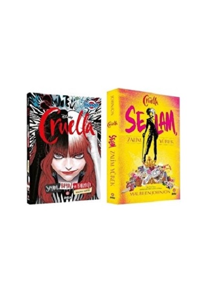 Disney Manga Cruella - Cruella Selam Zalim Yürek Takım 2 Kitap