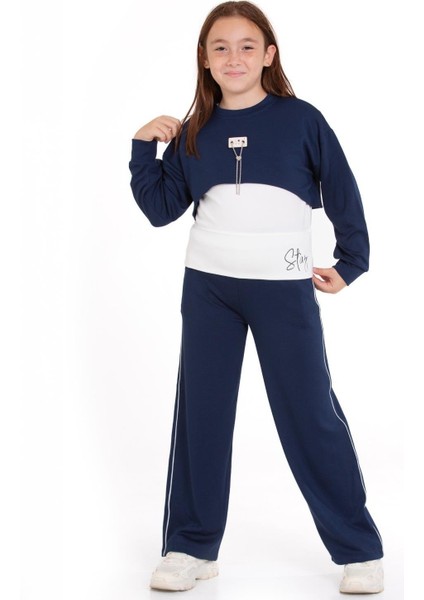 Stay Kız Çocuk Eşofman Takımı Lacivert