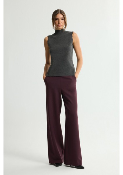 Cepli Geniş Paça Pantolon Murdum 153L9248002 modelleri