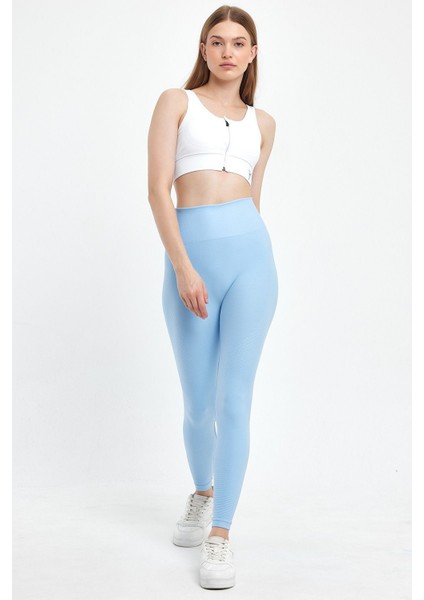 Yüksek Bel Esnek ve Toparlayıcı Dikişsiz Seamless Spor Tayt indirimleri