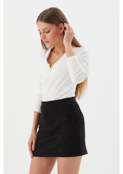 Süet Etek Sıyah fiyatları