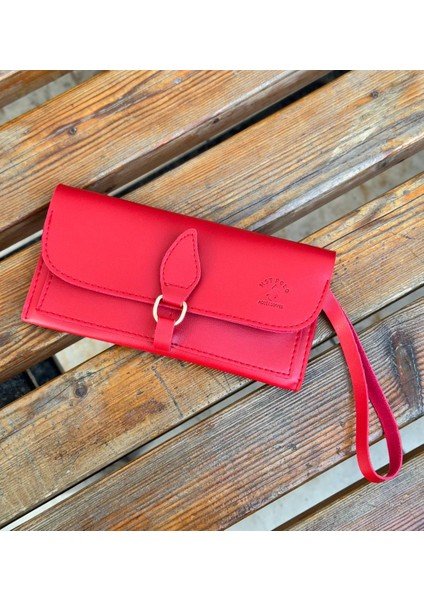 Zarif Şık Tasarımlı Askılı Kadın Cüzdan