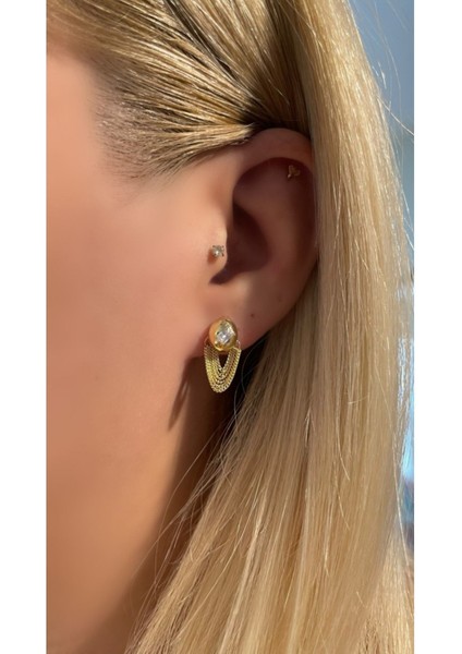 Ithal Yüksek Kalite Gold Zincirli Küpe fiyatları