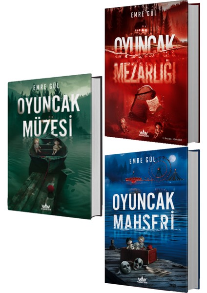 Oyuncak Müzesi - Oyuncak Mezarlığı - Oyuncak Mahşeri Ciltli 3lü Set