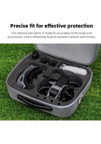 Djı Avata Goggles 2 / V2 Drone Taşıma Çantası Taşınabilir Sert Kılıf Saklama Çantası Omuz Askılı - Gri (Yurt Dışından) fırsatları
