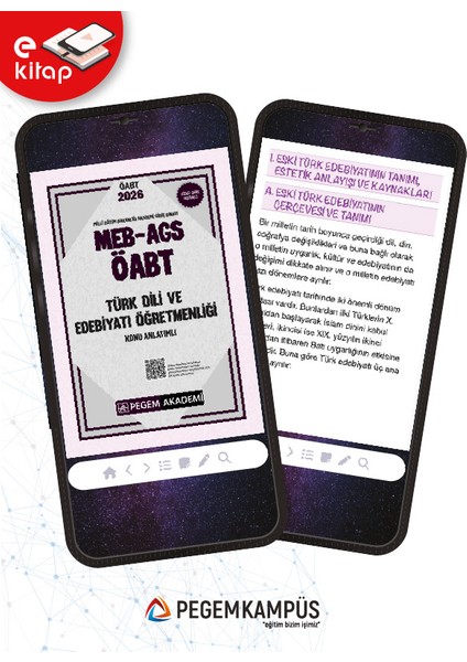 2026 Meb-Ags Öabt Türk Dili ve Edebiyatı Öğretmenliği Konu Anlatı fiyatları