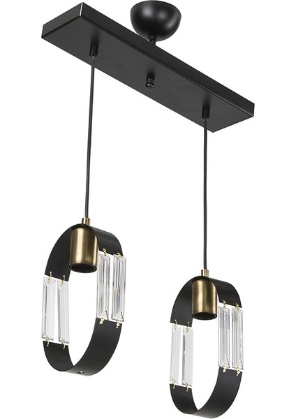 Nova 2li Sıralı Sarkıt Avize