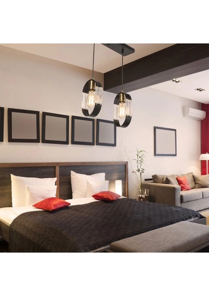 Nova 2li Sıralı Sarkıt Avize modelleri