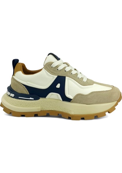 507 25KA Erkek Sneaker Günlük Ayakkabı Bej modelleri