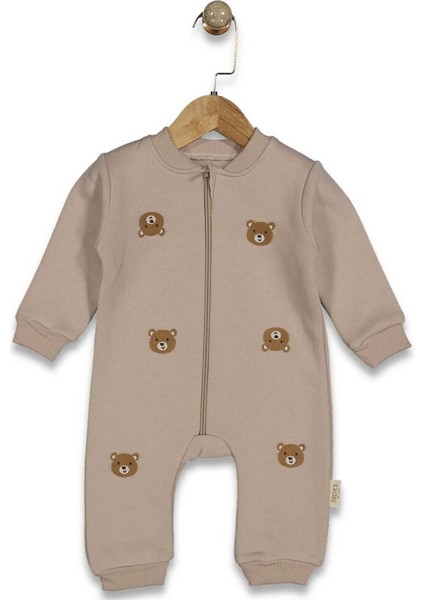 254097 Unisex Bebek Tiny Bear Fermuarlı Takım