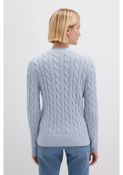 1710720-70813 Mavi V Yaka Kazak+ fırsatları